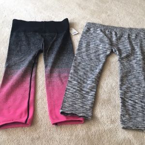 Cropped leggings, new